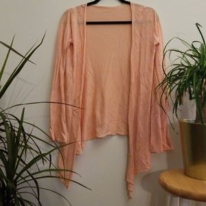 Peach cardigan